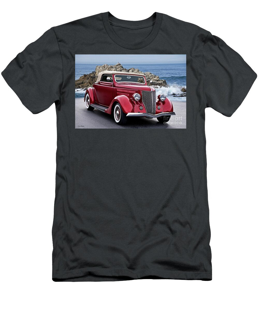 1936 Ford Candy Apple Convertible V Dave Koontz T-Shirt