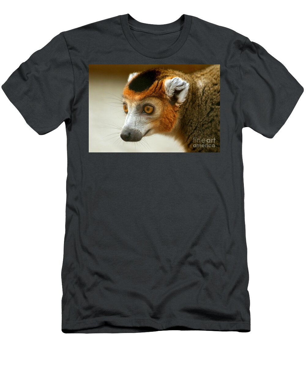 Male Crowned Lemur Serena Bowles T-Shirt